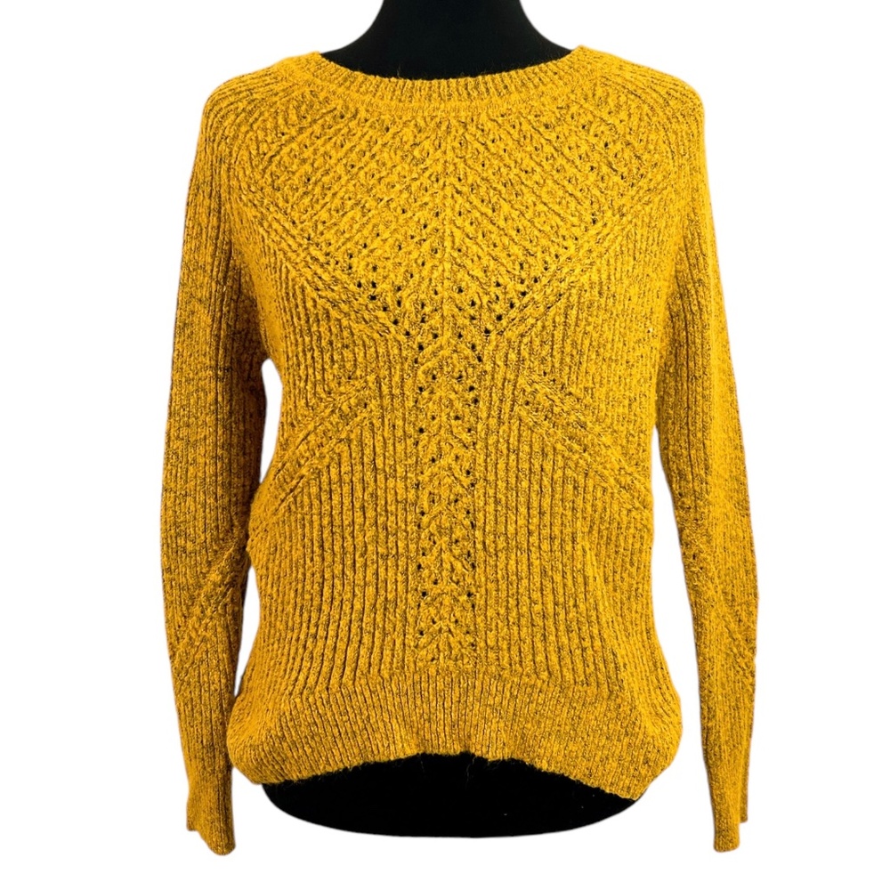 Yellow Knit Sweater